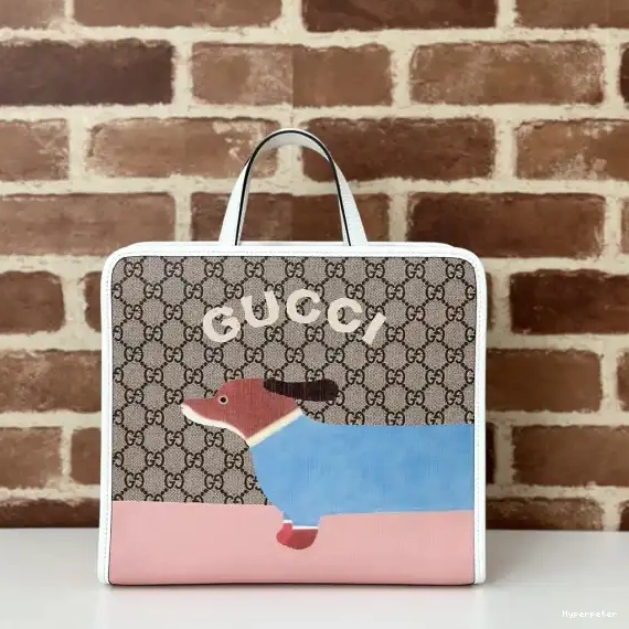 Hyper Peter tote bag dog Children's GUCCI print 0516
